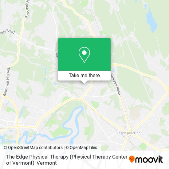 The Edge Physical Therapy (Physical Therapy Center of Vermont) map