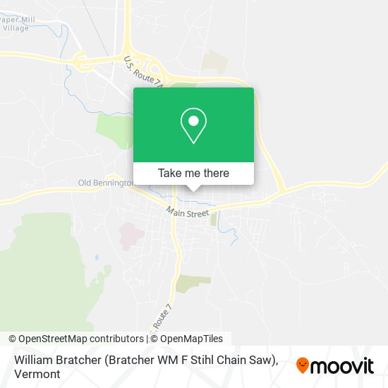 Mapa de William Bratcher (Bratcher WM F Stihl Chain Saw)