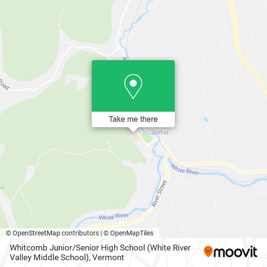 Mapa de Whitcomb Junior / Senior High School (White River Valley Middle School)