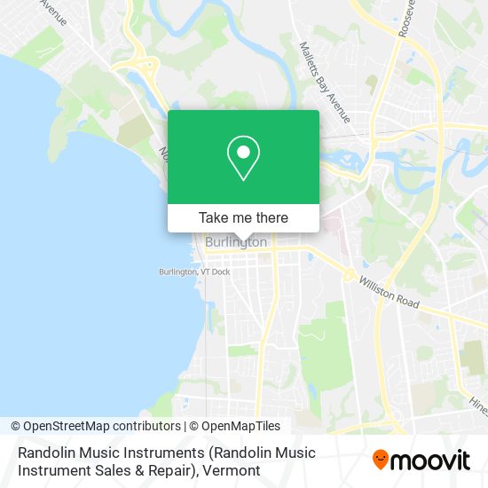 Randolin Music Instruments (Randolin Music Instrument Sales & Repair) map