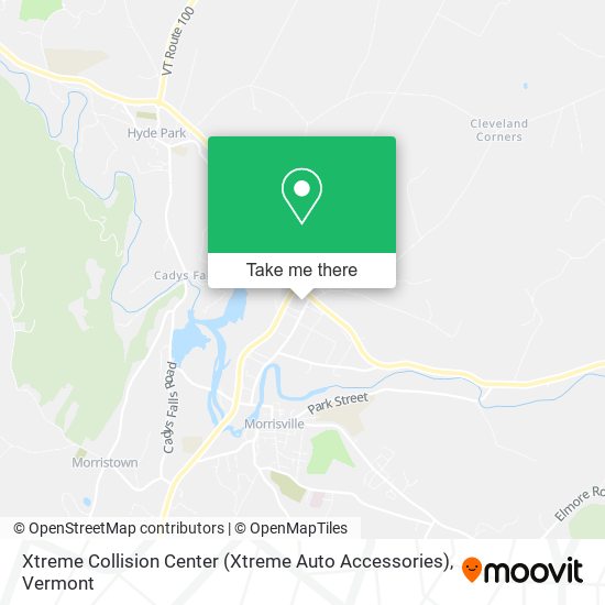 Mapa de Xtreme Collision Center (Xtreme Auto Accessories)