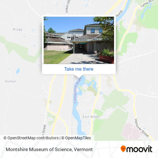 Montshire Museum of Science map