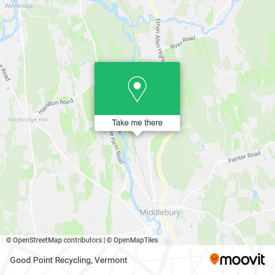 Good Point Recycling map