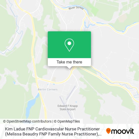 Kim Ladue FNP Cardiovascular Nurse Practitioner (Melissa Beaudry FNP Family Nurse Practitioner) map
