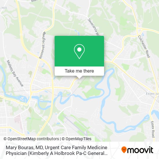 Mapa de Mary Bouras, MD, Urgent Care Family Medicine Physician