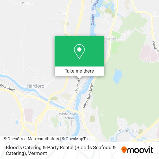 Blood's Catering & Party Rental (Bloods Seafood & Catering) map