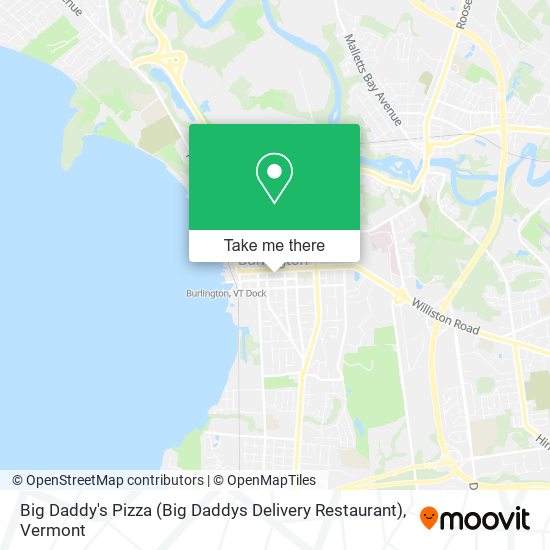Big Daddy's Pizza (Big Daddys Delivery Restaurant) map