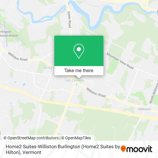 Mapa de Home2 Suites-Williston Burlington (Home2 Suites by Hilton)