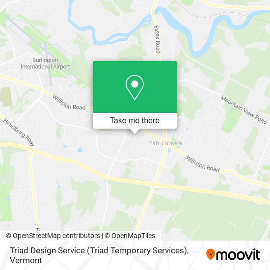 Mapa de Triad Design Service (Triad Temporary Services)