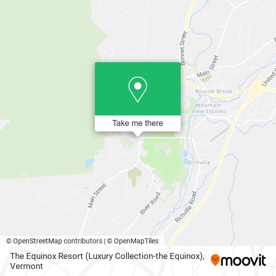 The Equinox Resort (Luxury Collection-the Equinox) map