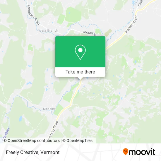 Freely Creative map