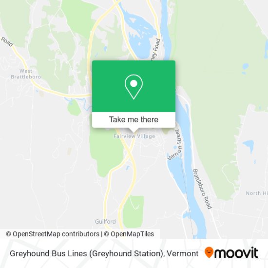 Greyhound Bus Lines (Greyhound Station) map