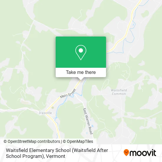 Waitsfield Elementary School (Waitsfield After School Program) map