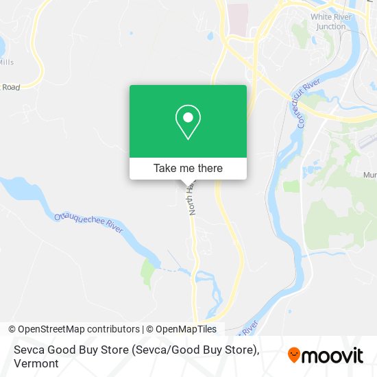 Mapa de Sevca Good Buy Store