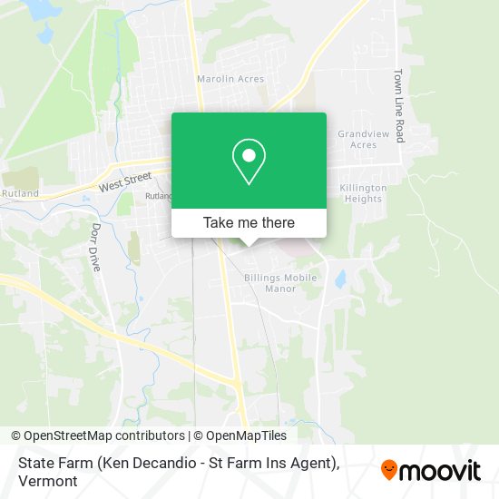 State Farm (Ken Decandio - St Farm Ins Agent) map