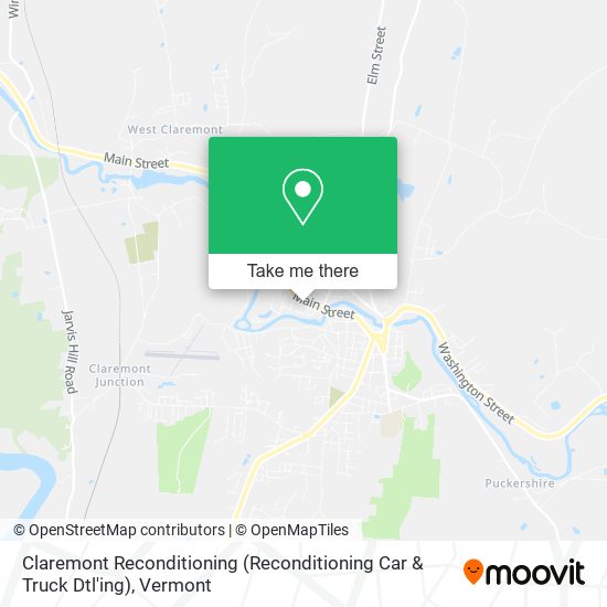 Mapa de Claremont Reconditioning (Reconditioning Car & Truck Dtl'ing)