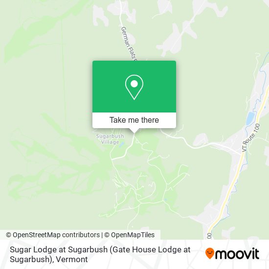 Mapa de Sugar Lodge at Sugarbush (Gate House Lodge at Sugarbush)