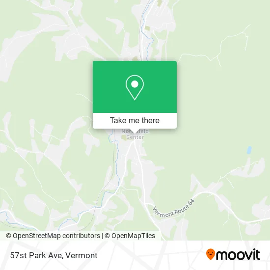 57st Park Ave map