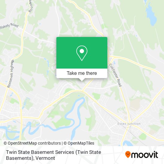 Mapa de Twin State Basement Services (Twin State Basements)