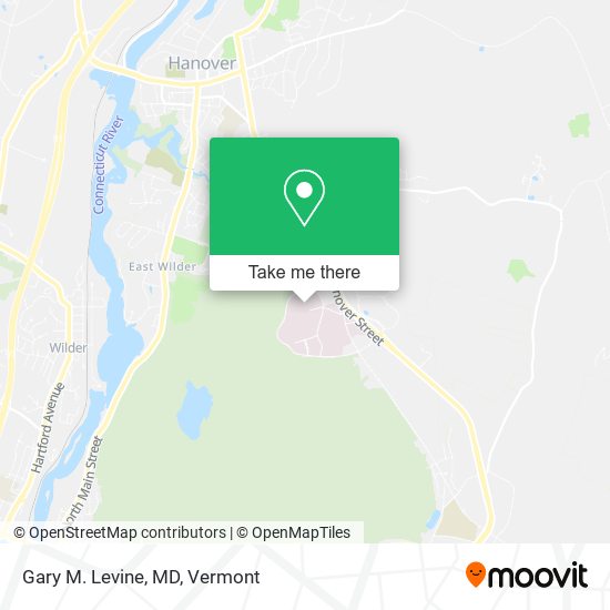Gary M. Levine, MD map