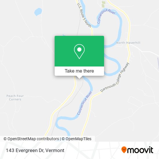 143 Evergreen Dr map