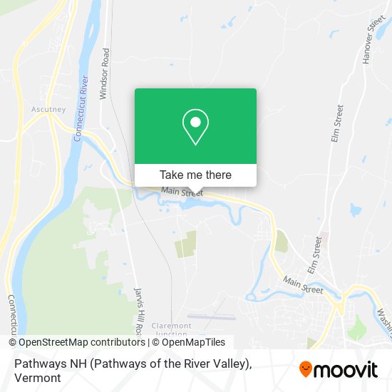 Mapa de Pathways NH (Pathways of the River Valley)