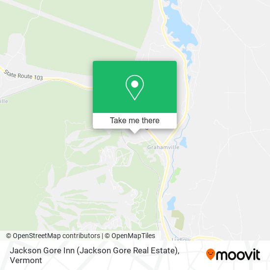 Mapa de Jackson Gore Inn (Jackson Gore Real Estate)