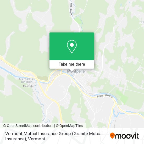 Mapa de Vermont Mutual Insurance Group (Granite Mutual Insurance)