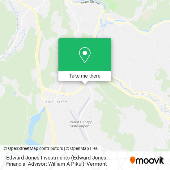 Mapa de Edward Jones Investments (Edward Jones - Financial Advisor: William A Pikul)