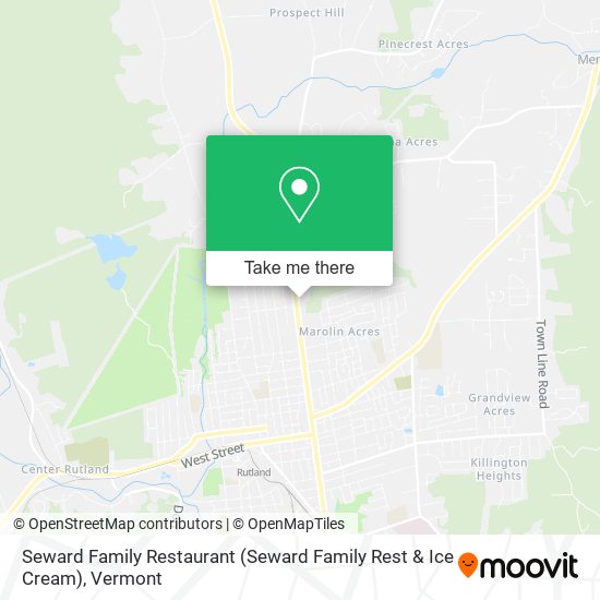 Seward Family Restaurant (Seward Family Rest & Ice Cream) map