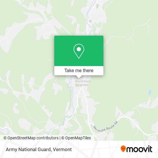 Army National Guard map