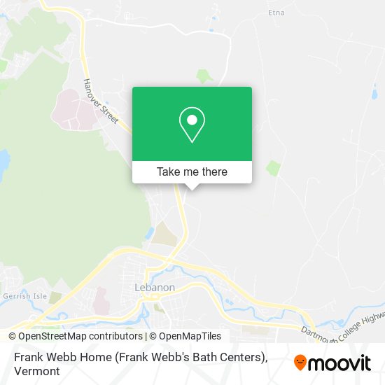 Frank Webb Home (Frank Webb's Bath Centers) map