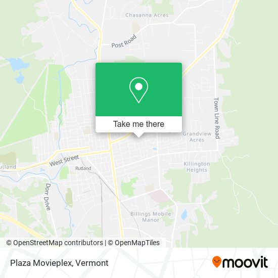 Plaza Movieplex map