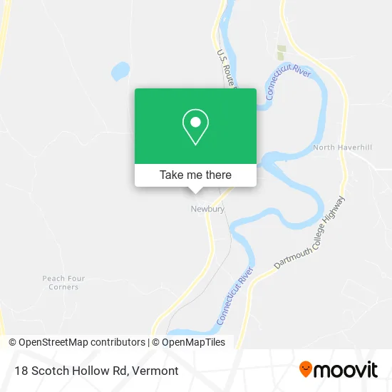 Mapa de 18 Scotch Hollow Rd