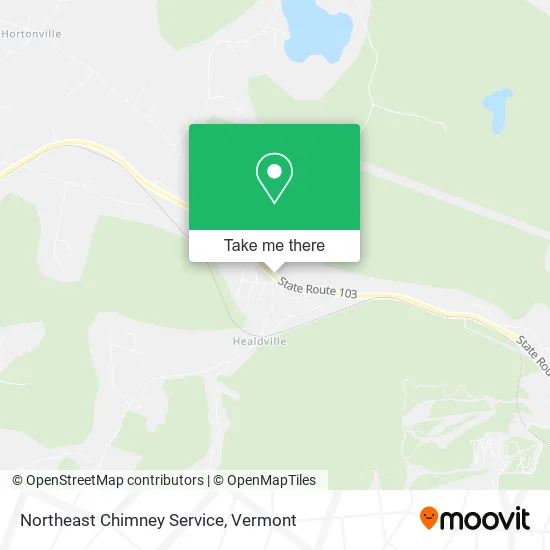 Northeast Chimney Service map