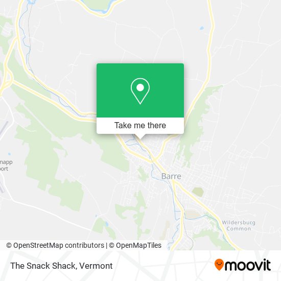 Mapa de The Snack Shack