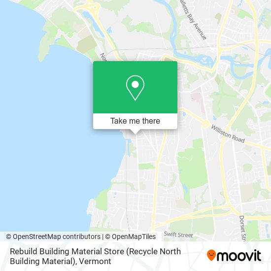 Mapa de Rebuild Building Material Store (Recycle North Building Material)