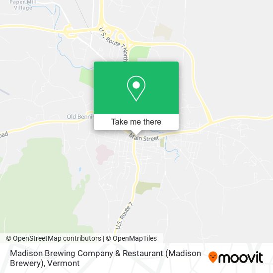 Mapa de Madison Brewing Company & Restaurant (Madison Brewery)