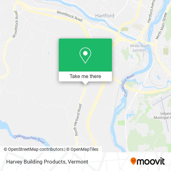 Harvey Building Products map