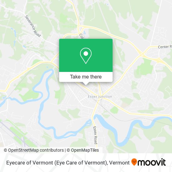 Mapa de Eyecare of Vermont (Eye Care of Vermont)