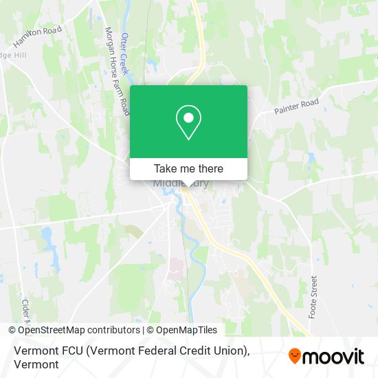 Vermont FCU (Vermont Federal Credit Union) map