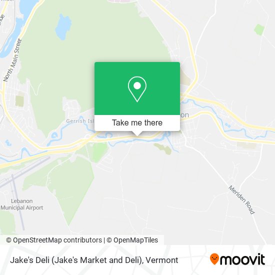 Mapa de Jake's Deli (Jake's Market and Deli)