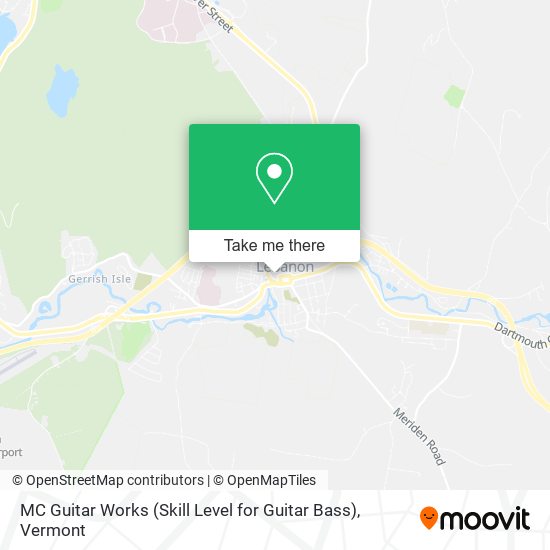 Mapa de MC Guitar Works (Skill Level for Guitar Bass)