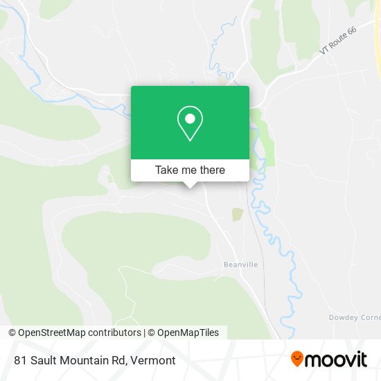 81 Sault Mountain Rd map