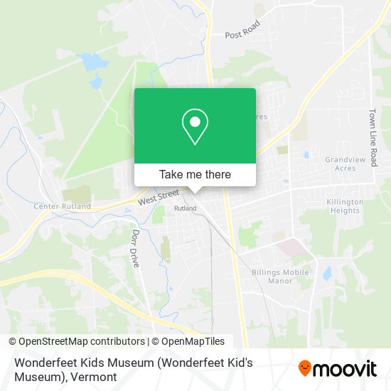 Wonderfeet Kids Museum (Wonderfeet Kid's Museum) map
