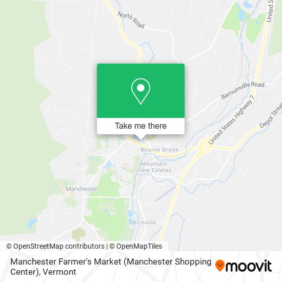 Manchester Farmer's Market (Manchester Shopping Center) map