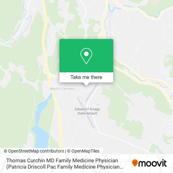 Thomas Curchin MD Family Medicine Physician map