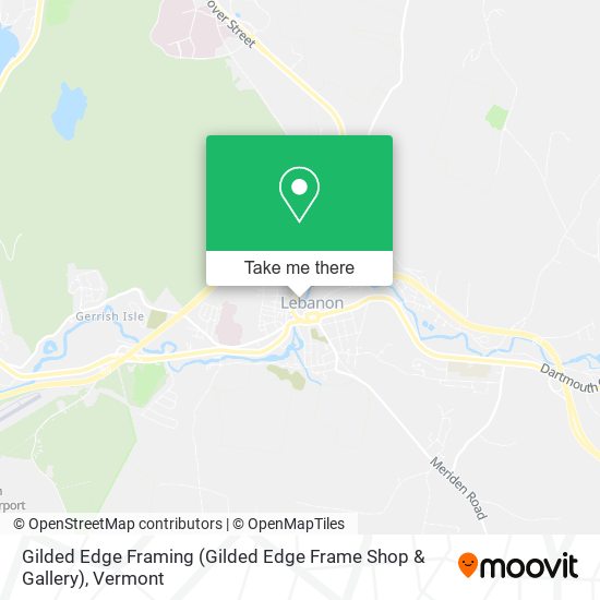 Mapa de Gilded Edge Framing (Gilded Edge Frame Shop & Gallery)