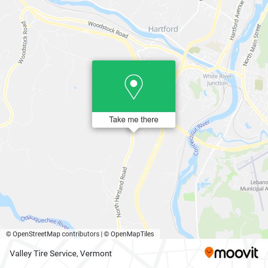 Valley Tire Service map