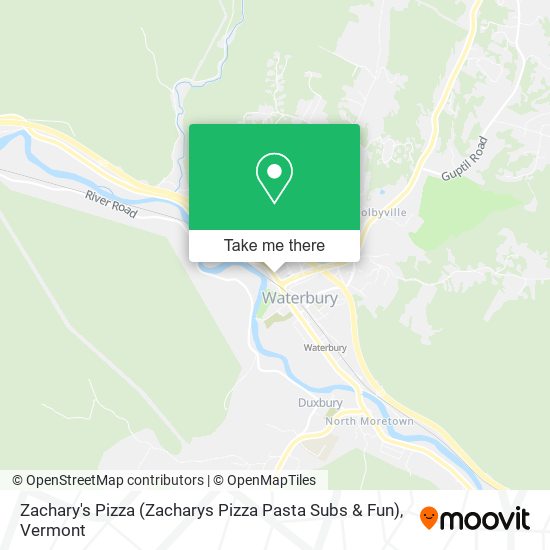 Mapa de Zachary's Pizza (Zacharys Pizza Pasta Subs & Fun)